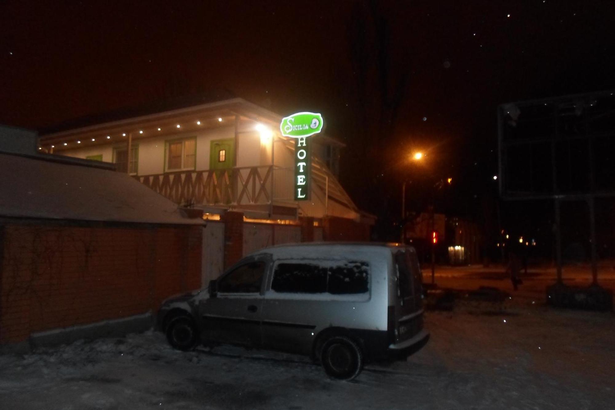 Hotel Sicilia Chornomorsk Exterior foto